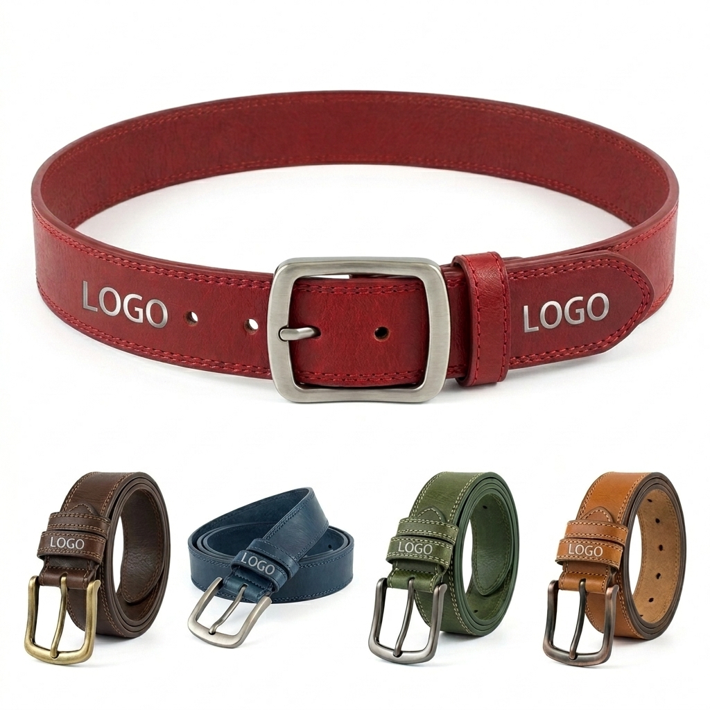 Everyday Durable Leather Dress Belt for Men