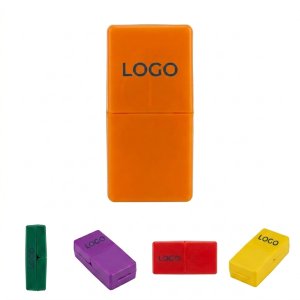 Multi-Shape Pill Cutter & Splitter with 3 Blades and Storage for Small/Large Pills