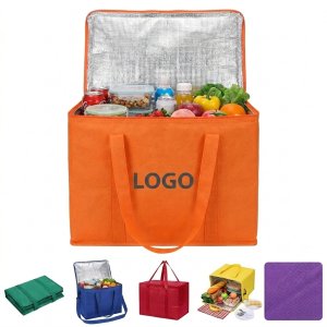 Foldable Thermal Shopping Bag for Cold Storage & Picnics