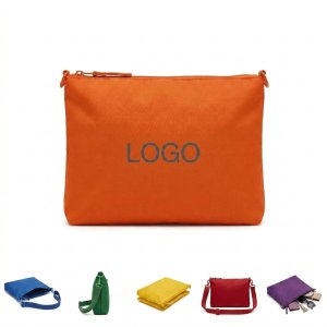 Multi-Color Nylon Zip Pouches