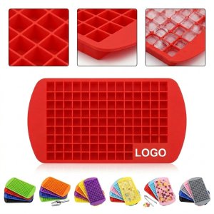 Food-Grade Flexible Silicone Ice Cube Molds for Easy Demolding