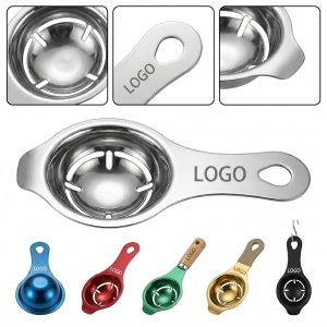304 Stainless Steel Egg Yolk Separator with Extended Handle