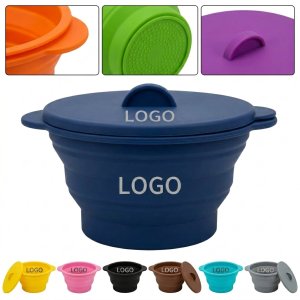 Space-Saving Foldable Silicone Popcorn Maker for Microwave