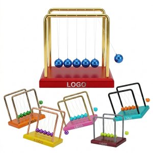Newton's Balance Ball Science Toy Demonstrating Conservation of Momentum and Energy