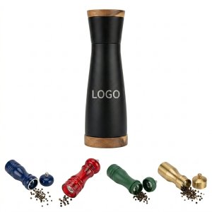 Multicolor Ceramic Core Salt and Pepper Grinder Set