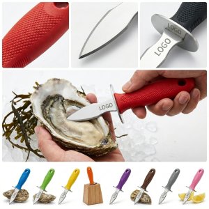 Professional 3CR13 Steel Seafood Shucker Knife - Strong Blade for Clams & Oysters