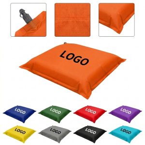 Portable Inflatable Polyester Camping Seat Cushion with Memory Foam