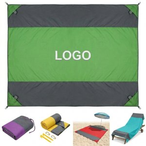 All-Weather Portable Foldable Picnic Blanket for Beach Park and Travel